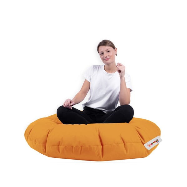 Pomarańczowy worek do siedzenia Iyzi – Floriane Garden-image-3