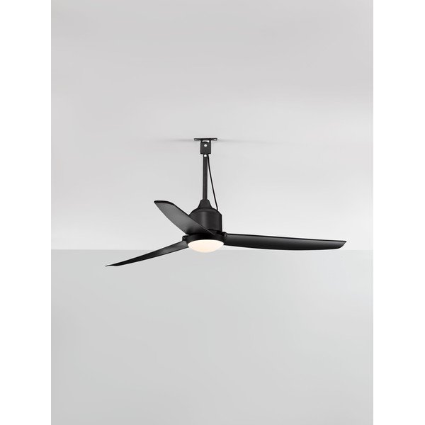 Metalowa lampa sufitowa LED ze ściemniaczem w kolorze matowej czerni Blowy – Nova Luce-image-4