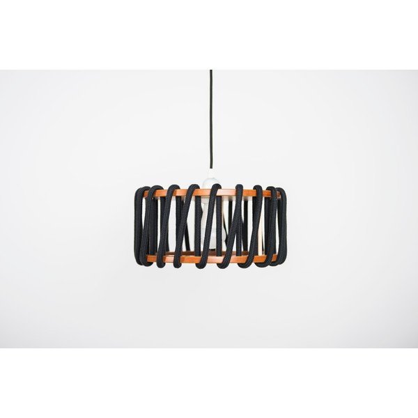 Czarna lampa wisząca EMKO Macaron, ø 30 cm-image-2