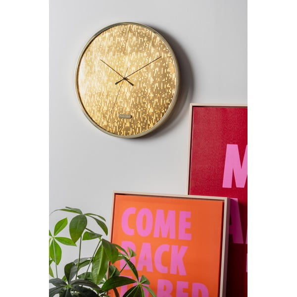 Zegar ścienny ø 40 cm Bling Bling – Karlsson-image-1