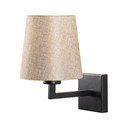 Czarny/kremowy kinkiet ø 18 cm Profil – Opviq lights