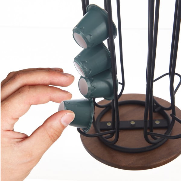 Czarny stojak na kapsułki Radka – Orion-image-2