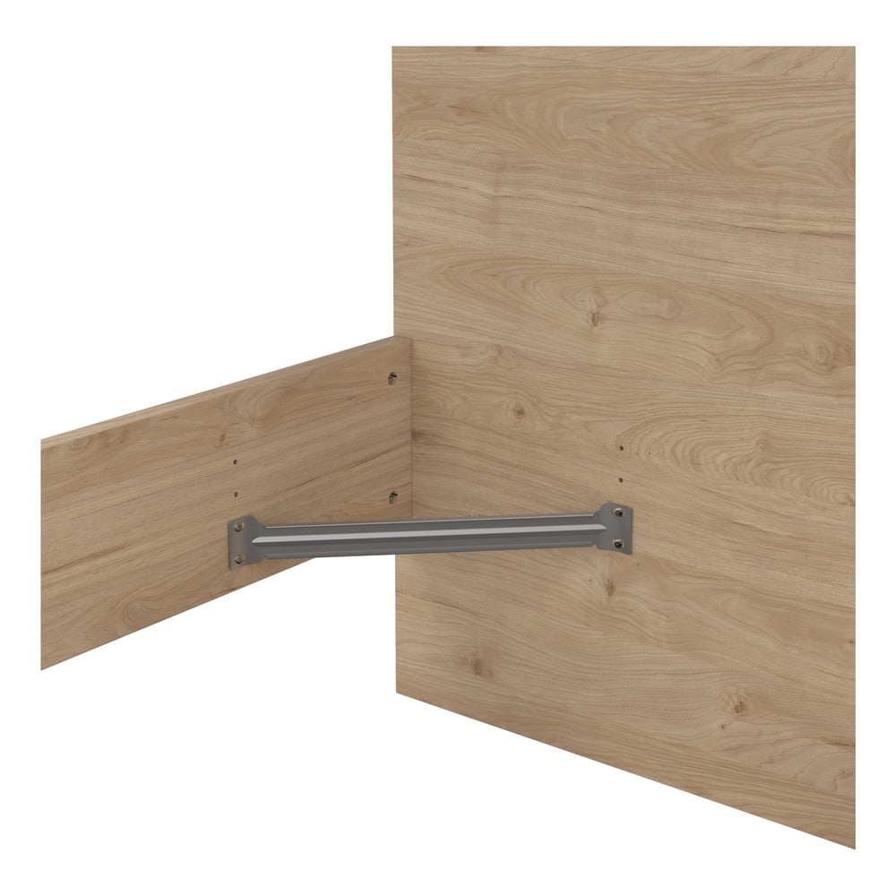 Łóżko dwuosobowe w dekorze dębu 160x200 cm Naia – Tvilum (zdjęcie 6)