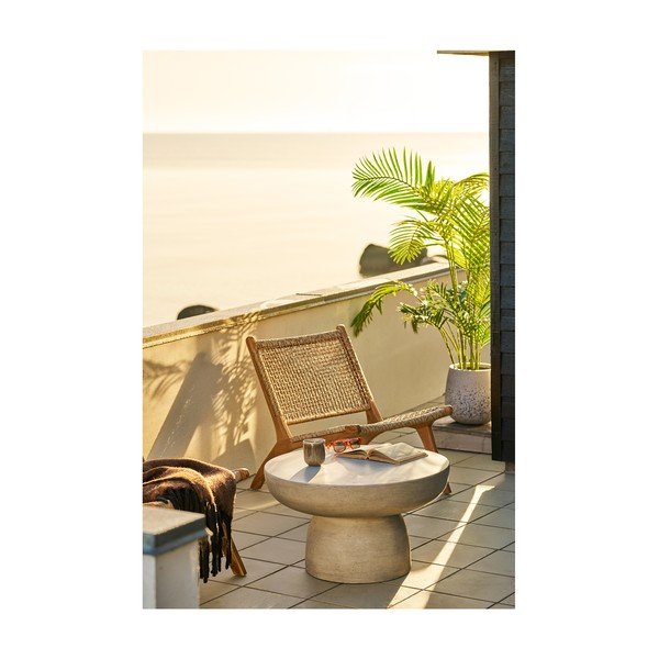 Okrągły stolik ogrodowy ceramiczny ø 60 cm Bonnet – House Nordic-image-3