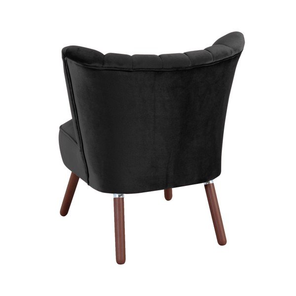 Czarny fotel Max Winzer Alessandro Velour-image-2