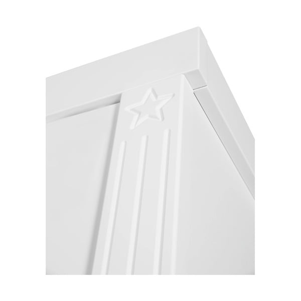 Biała szafa dziecięca 139x199 cm Maxi – Roba-image-4