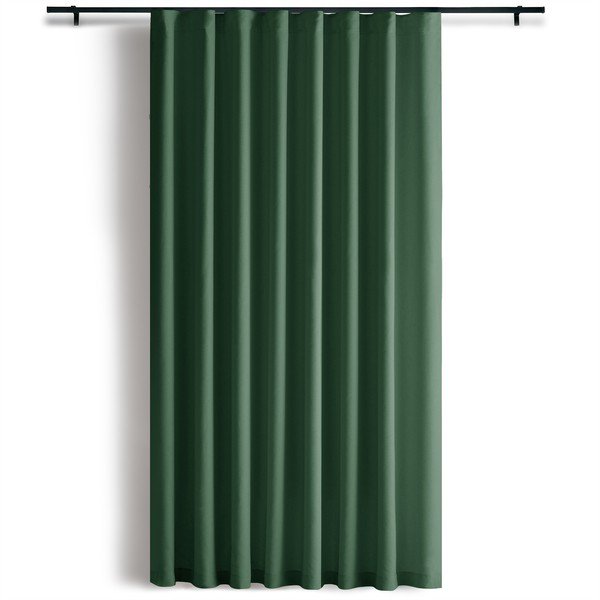 Ciemnozielona zasłona częściowo zaciemniająca (dimout) Calisto – Filumi