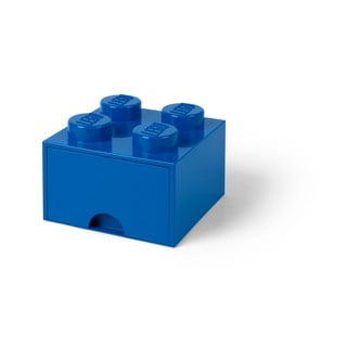 Niebieski pojemnik z szufladą LEGO®