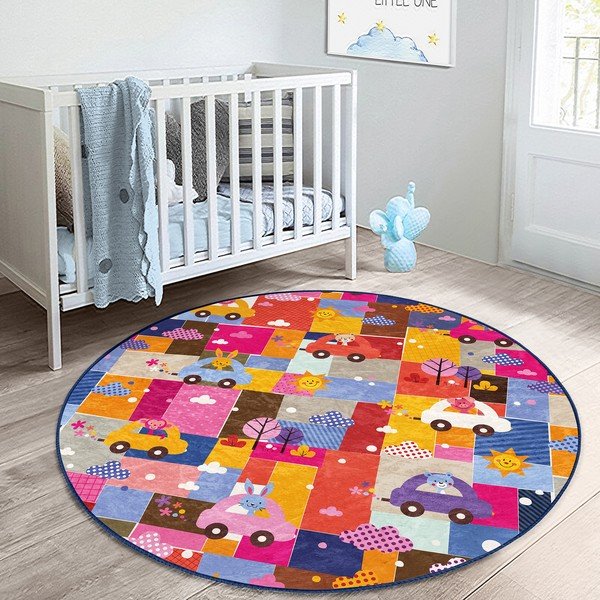 Dywan dziecięcy ø 120 cm Comfort – Mila Home-image-2
