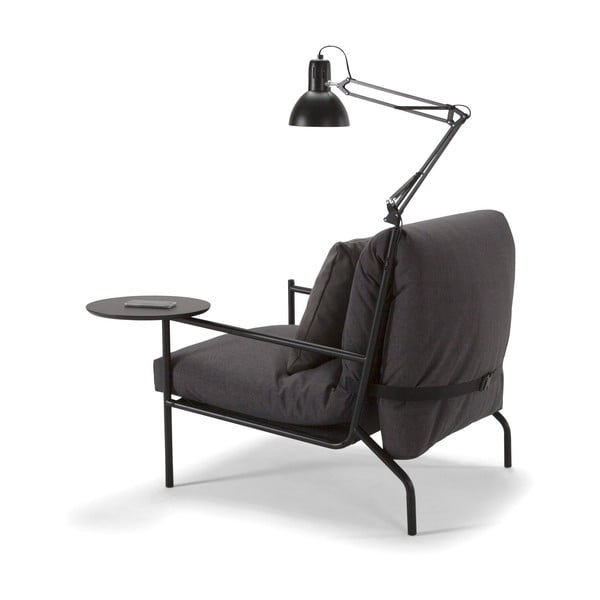 Zestaw lampy i stolika do fotela Innovation Noir i sofy Neat
