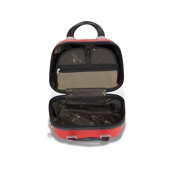 Czerwony kuferek podróżny My Valice SMART BAG LASSO Make Up & Hand Suitcase-image-3