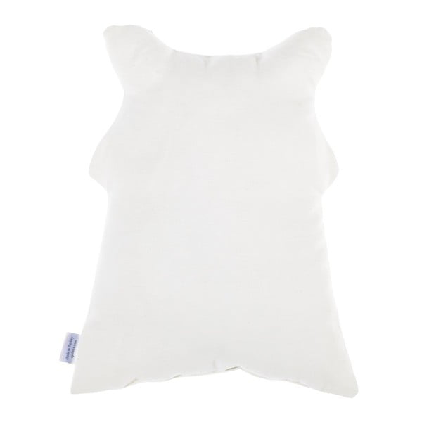 Żółta poduszka dziecięca z domieszką bawełny Mike & Co. NEW YORK Pillow Toy Smart Cat, 23x33 cm-image-1