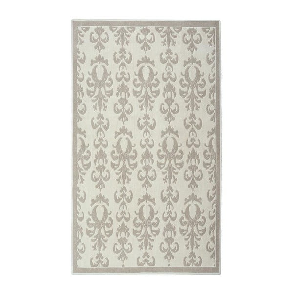 Dywan bawełniany Baroco 80x300 cm, kremowy