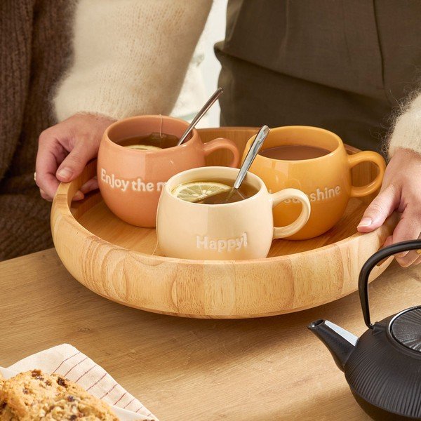 Beżowy kamionkowy kubek 420 ml Muggies – Salt&Pepper-image-3