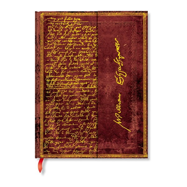 Notes w linie w twardej oprawie Paperblanks Shakespeare, 18x23 cm