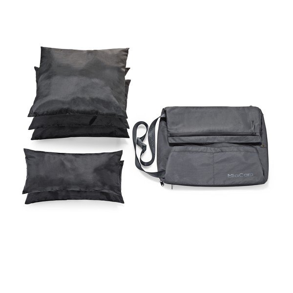 Ciemnoszara torba transportowa dla psów 50x50 cm Viaggio Asphalt – MiaCara-image-4