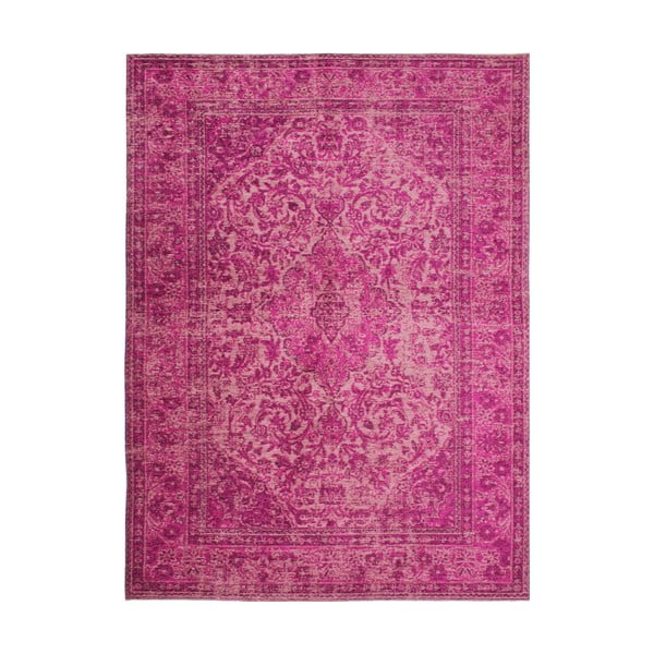 Różowy ręcznie tkany dywan Flair Rugs Palais, 200x290 cm