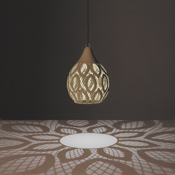 Solarna wisząca lampa zewnętrzna LED (wysokość 19.5 cm) – LDK Garden-image-1
