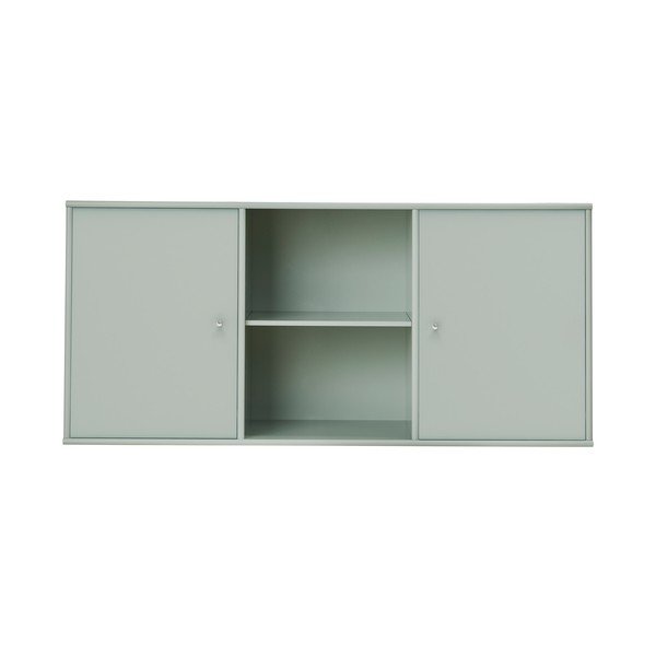 Jasnozielona niska komoda wisząca 133x61 cm Mistral – Hammel Furniture