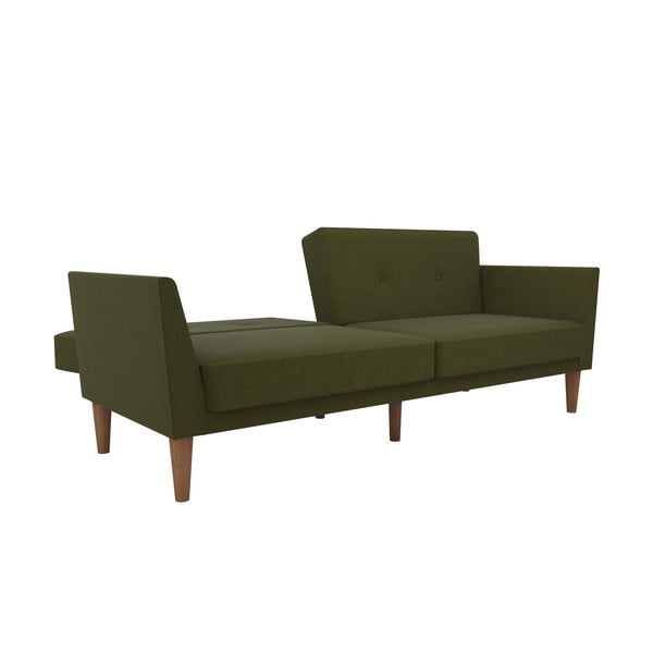 Zielona rozkładana sofa 205 cm Regal – Novogratz-image-3