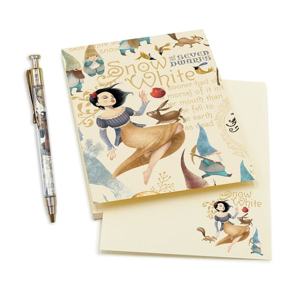 Notes 50 str. w formacie A6 z długopisem Snow White – Kartos