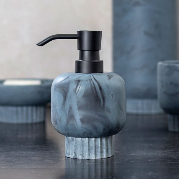 Niebieski kamienny dozownik do mydła 200 ml Attitude – Mette Ditmer Denmark-image-1
