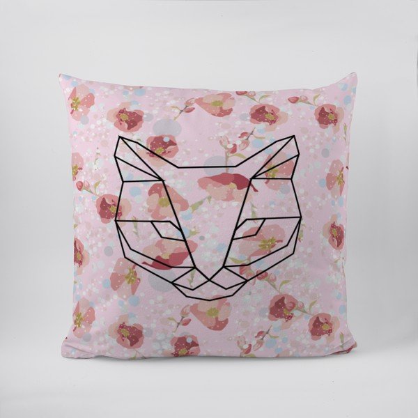 Poduszka Origami Cat