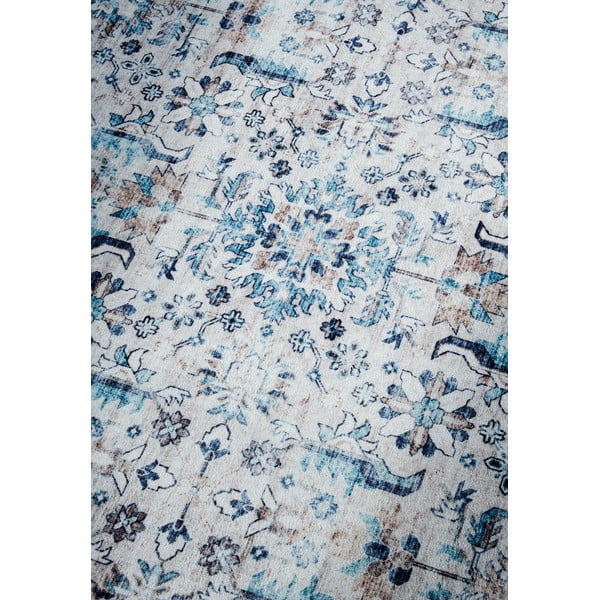 Jasnoniebieski dywan 120x160 cm Saveh Cream Blue – Elle Decoration-image-4