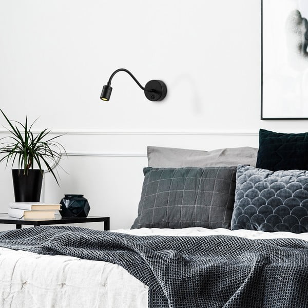 Czarny kinkiet LED Reading – Opviq lights-image-1