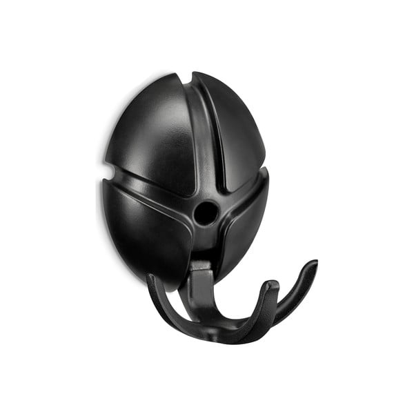 Czarny ścienny plastikowy haczyk Tick – Spinder Design-image-2