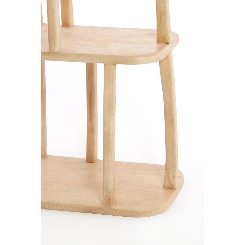 Regał z litego drewna mango w jasnym naturalnym kolorze 53x175x40 cm Lowe – Light & Living (zdjęcie 6)