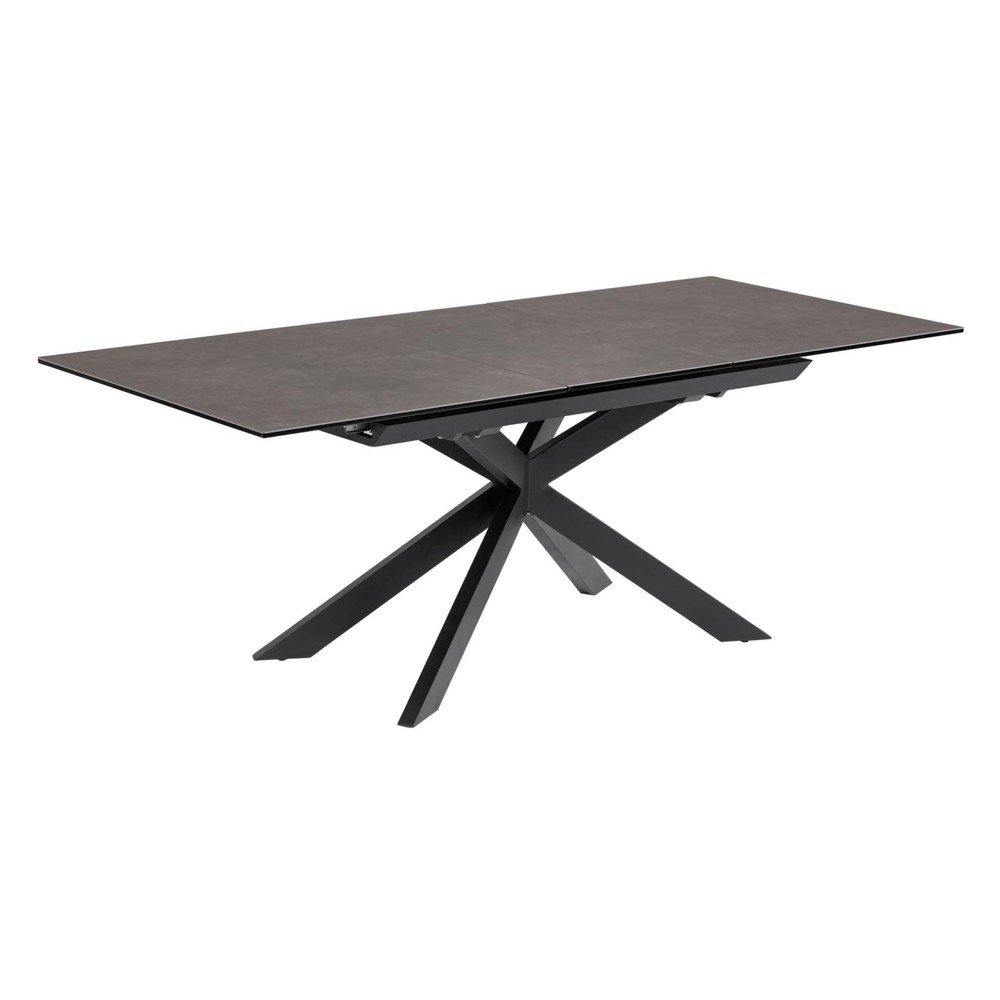 Rozkładany stół z dodatkowym blatem z ceramicznym blatem 90x160 cm Atminda – Kave Home