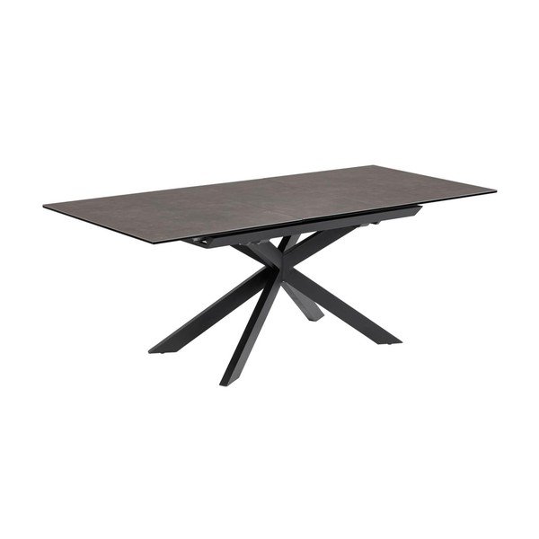Rozkładany stół z dodatkowym blatem z ceramicznym blatem 90x160 cm Atminda – Kave Home