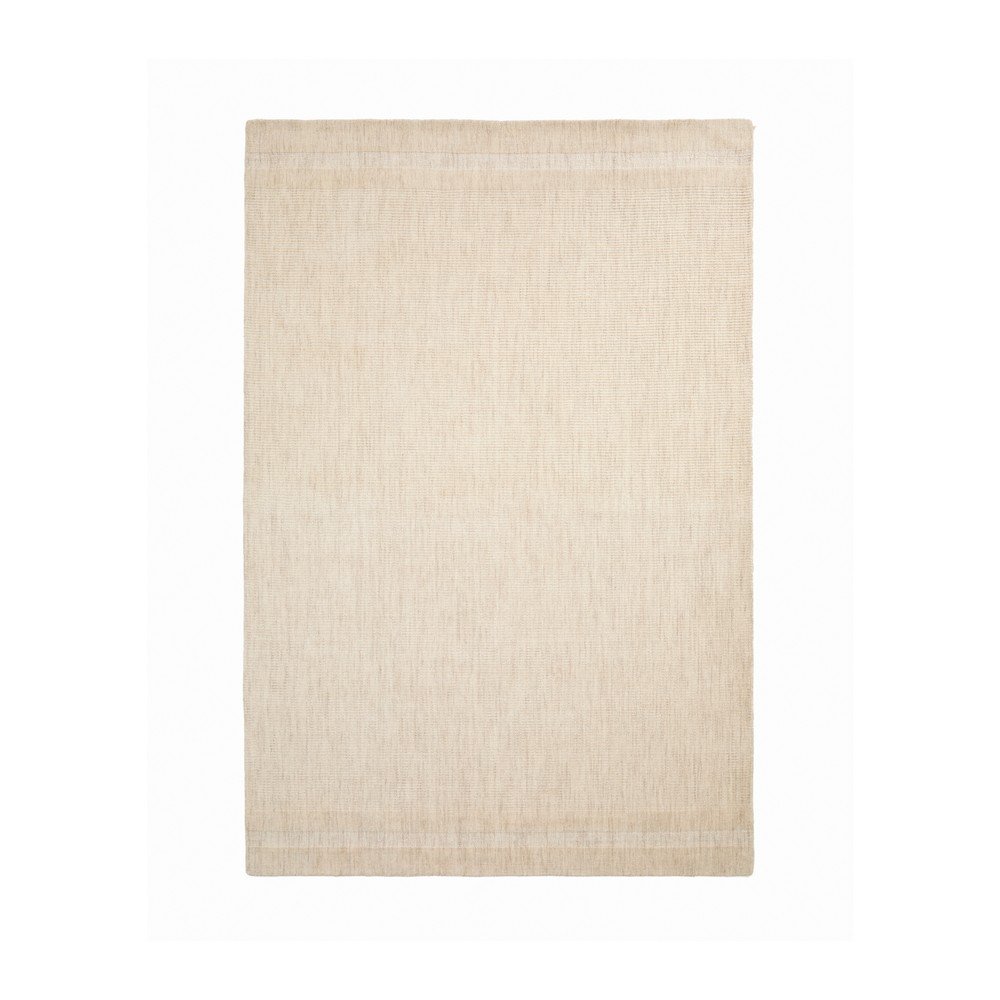 Kremowy wełniany dywan tkany ręcznie 160x230 cm Dalena – Kave Home