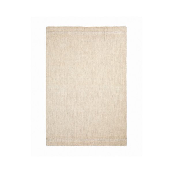 Kremowy wełniany dywan tkany ręcznie 160x230 cm Dalena – Kave Home