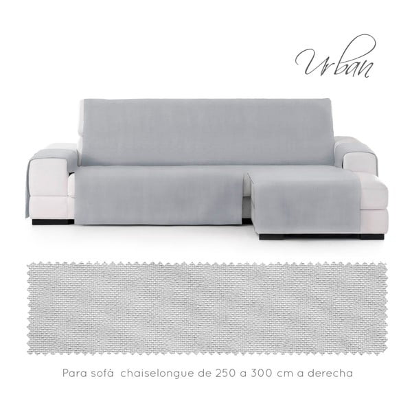 Jasnoszary pokrowiec na sofę 4-osobową Urban – Casa Selección-image-2