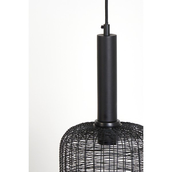 Czarna lampa sufitowa ø 22 cm Lekang – Light & Living-image-3