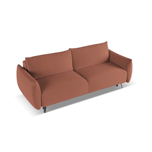 Różowa sofa 230 cm Malie – Makamii-image-3