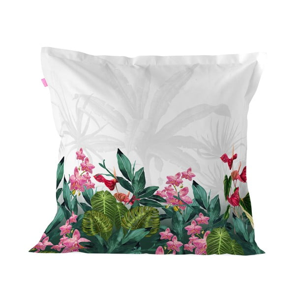 Poszewka na poduszkę z czystej bawełny Happy Friday Tropic, 60x60 cm
