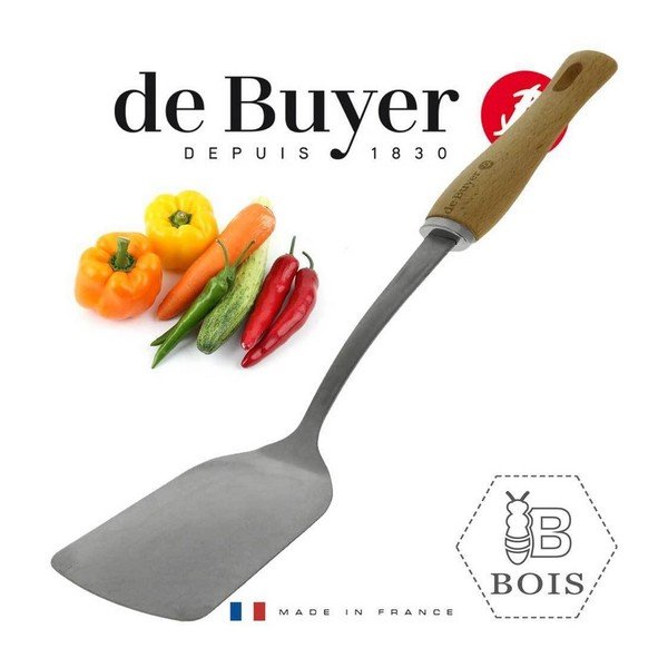 Łopatka ze stali nierdzewnej de Buyer B Bois-image-2