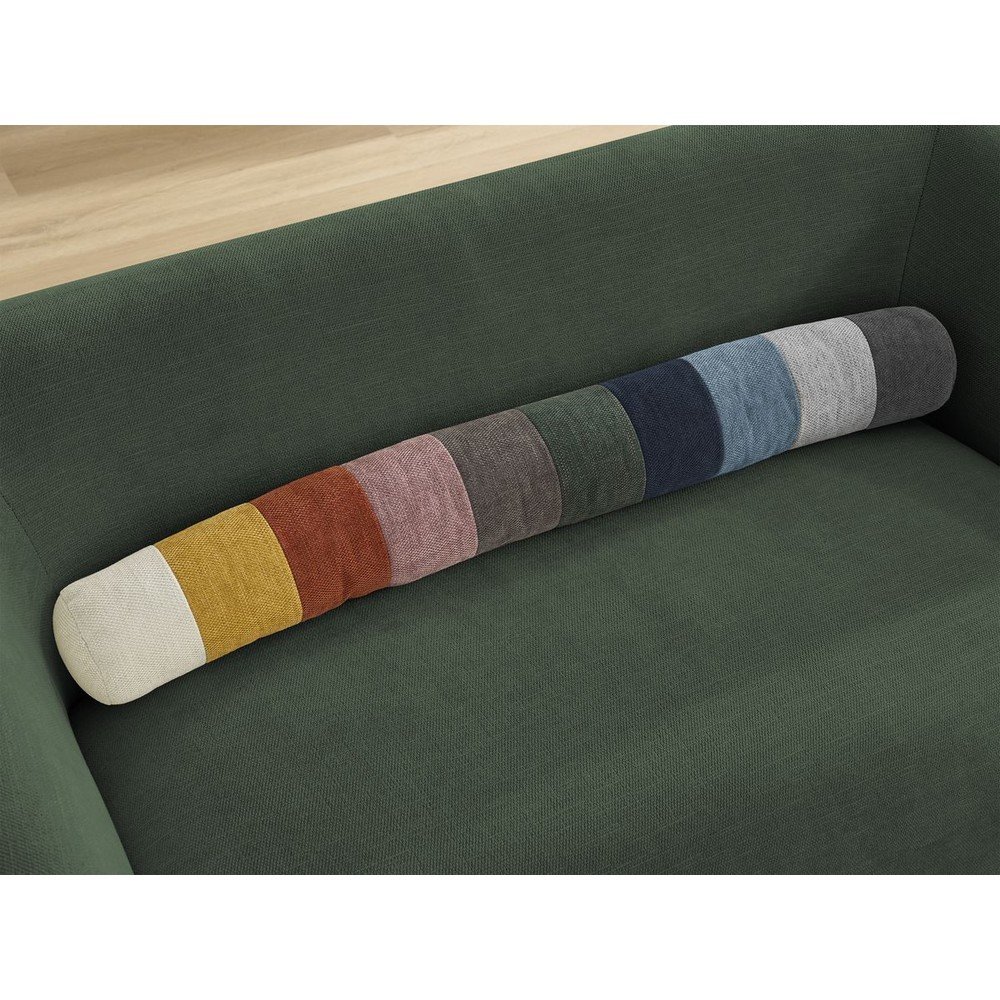 Zielona sofa z tkaniny szenilowej 160 cm Celine – Bobochic Paris (zdjęcie 5)