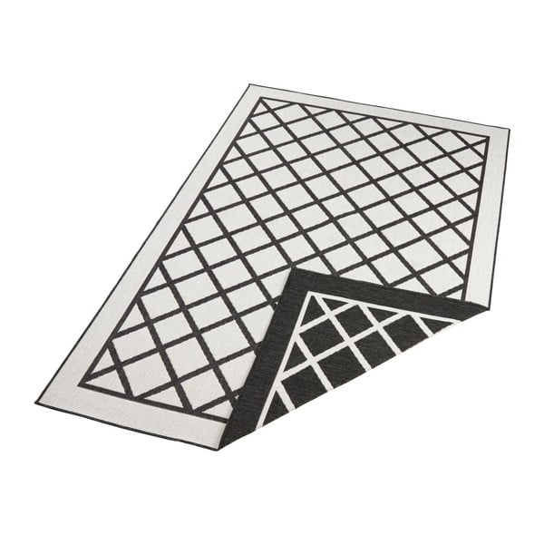 Czarno-kremowy dywan odpowiedni na zewnątrz NORTHRUGS Sydney, 290x200 cm-image-3