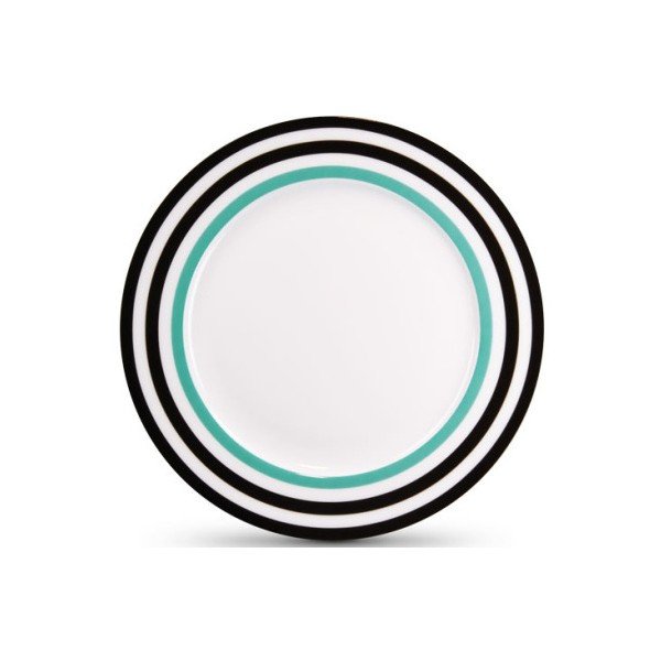 Talerz Remember Black Lines, ⌀21 cm
