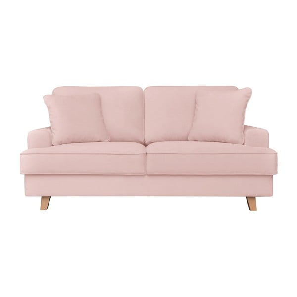 Różowa sofa 2-osobowa Cosmopolitan design Madrid