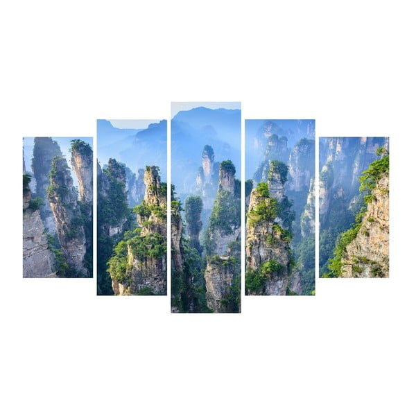 Wieloczęściowy obraz na płótnie Rock Mountains