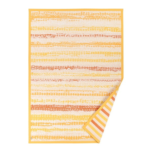 Żółty dywan dwustronny Narma Saara, 160x230 cm