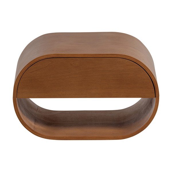 Wielopoziomowa półka w naturalnym kolorze 39 cm Momo – WOOOD