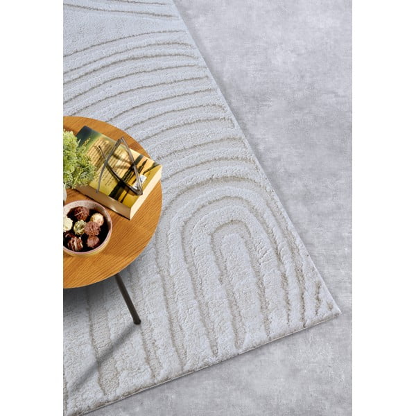 Kremowy dywan 200x280 cm Pigment Cream White – Elle Decoration-image-2