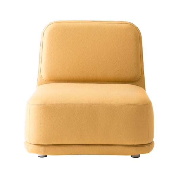 Żółty fotel Softline Standby Medium
