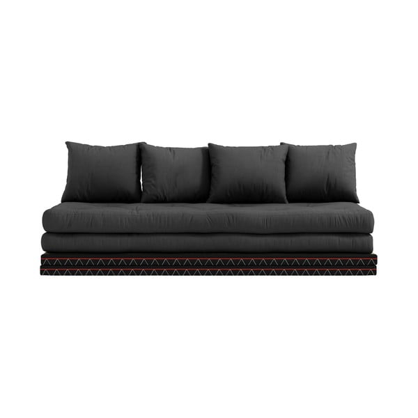 Sofa rozkładana z ciemnoszarym obiciem Karup Design Chico Dark Grey